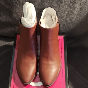 Circus Brown Ankle Boots Made By Sam Edelman